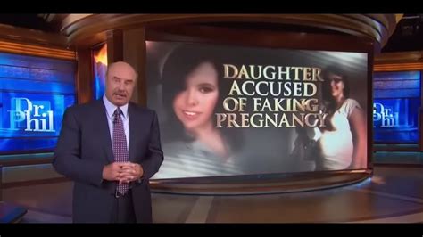 watch dr phil fake pregnancy episode|Friday 11/02: Daughter Accused of Faking Pregnancy .